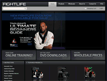 Tablet Screenshot of fightlife.com